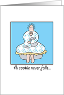 Pregnant/Expecting/A cookie never falls far... card