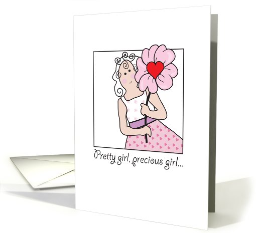 Flower girl card (785737)