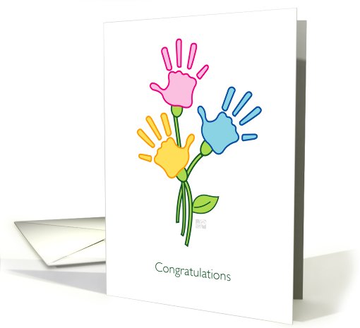 Business Congratulations High Fives card (821384)