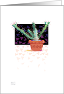 Collections Cacti in Clay Pot card