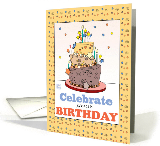 Celebrate your Birthday card (928285)