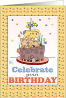 Celebrate your Birthday card