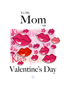 Valentine's Day -Mom...