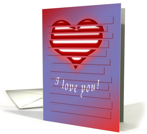 I love you! card (154205)
