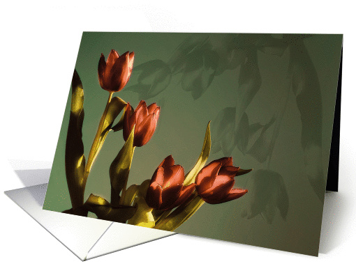 Flower art card (154219)