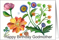 Godmothers Birthday card