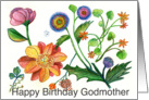 Godmothers Birthday card