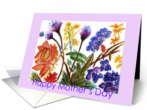 Happy Mothers Day Orchid 38 card (155608)