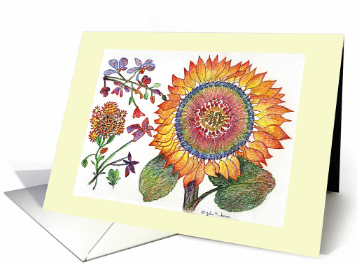 Sunflower Invitation card (155616)