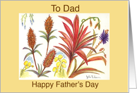 Happy Fathers Day card