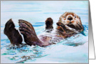 Sea Otter card