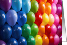 Bright Birthday Balloons card