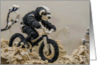 mountain biker honey badger card