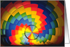 rainbow birthday balloon card