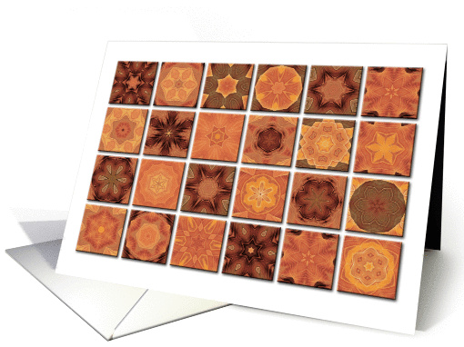 Kaleidoscope Wave Friend Birthday card (1207856)