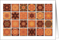 Kaleidoscope Wave Friend Birthday card