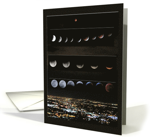 Lunar Eclipses Through the Years card (1557300)