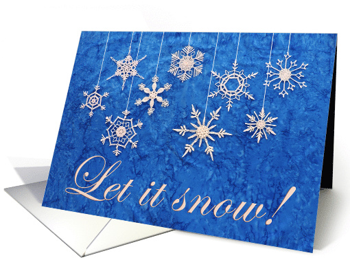 Snowcatcher Snowflakes card (1667544)