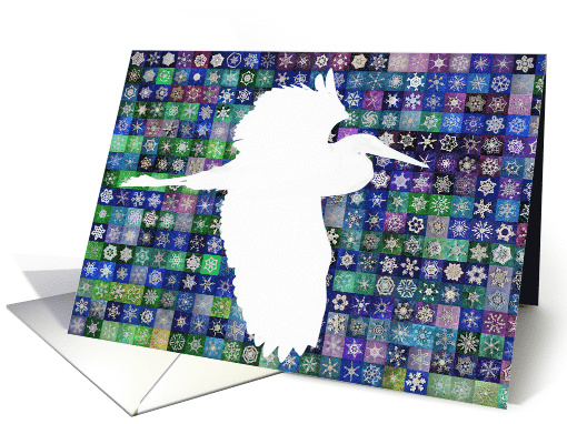 Great Blue Heron Temperature Quilt card (1758322)