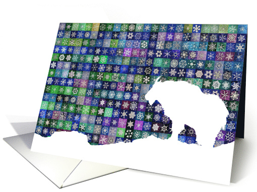 Mountain Goat Temperature Quilt card (1758342)