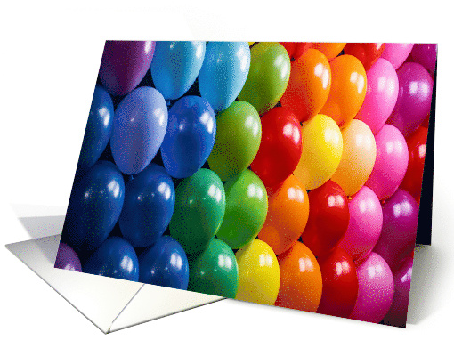 Bright Birthday Balloons card (1777788)