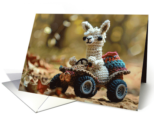 scootering llama card (1826736)