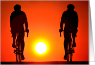 sunrise cycling card