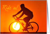 Sunrise Cycling card