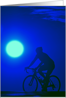 Moonlight Biking card