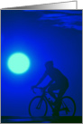 Moonlight Biking card