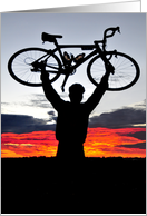 Bike Sunrise card