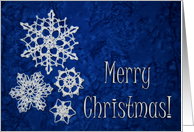 Snowflake Christmas card