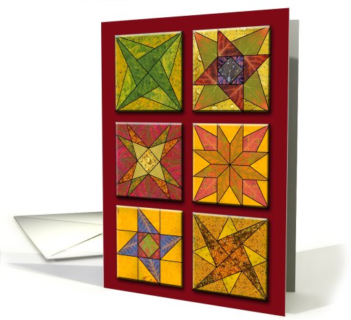 Quilted Quakies card (716875)