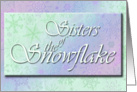 Sisters of the Snowflake card