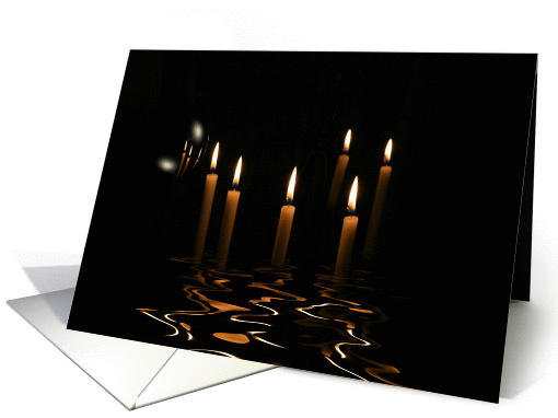 Candles card (176952)