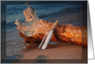 thinking of you - message in a bottle card