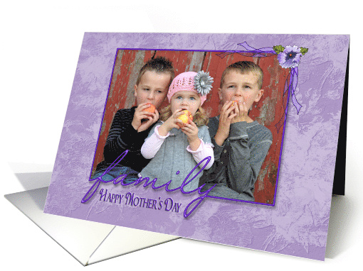 Mother's Day photo card for Mom from children card (1076110)