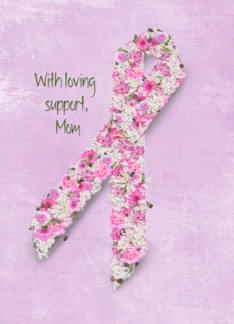 for Mom, pink floral...