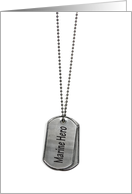 Marine dog tags...