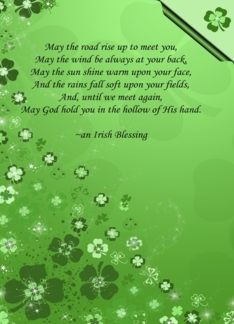 Irish blessing for...