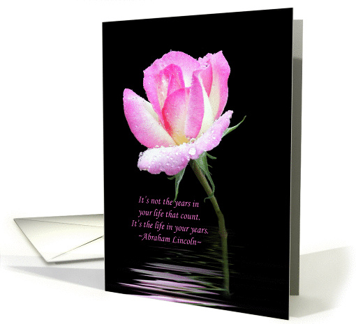 Life In Your Years card (159679)
