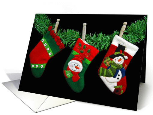 Empty Stockings card (311588)