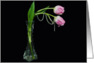 Pair Of Tulips card