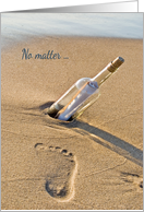 footprint in sand...