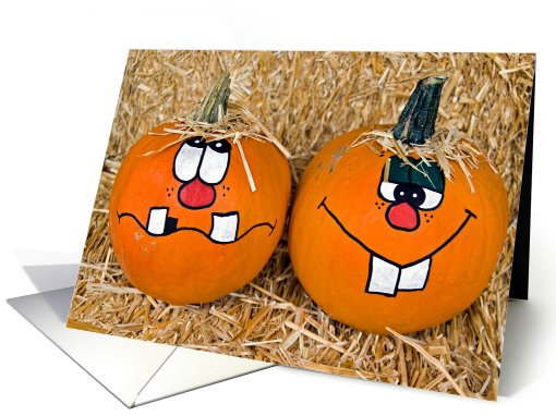 Fall Fun Faces card (498027)