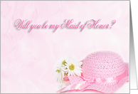 Maid Of Honor Request, Friend card