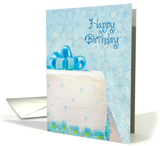 Birthday Cake card (625545)