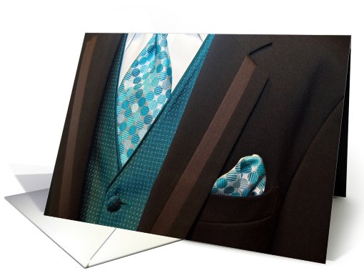 brown tuxedo-groomsman request card (646881)