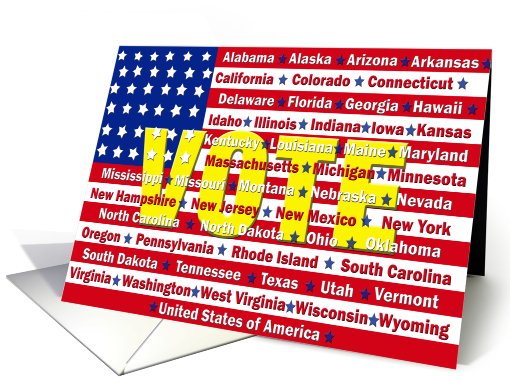 vote-American-election-flag card (666173)