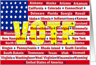 vote-American-election-flag card